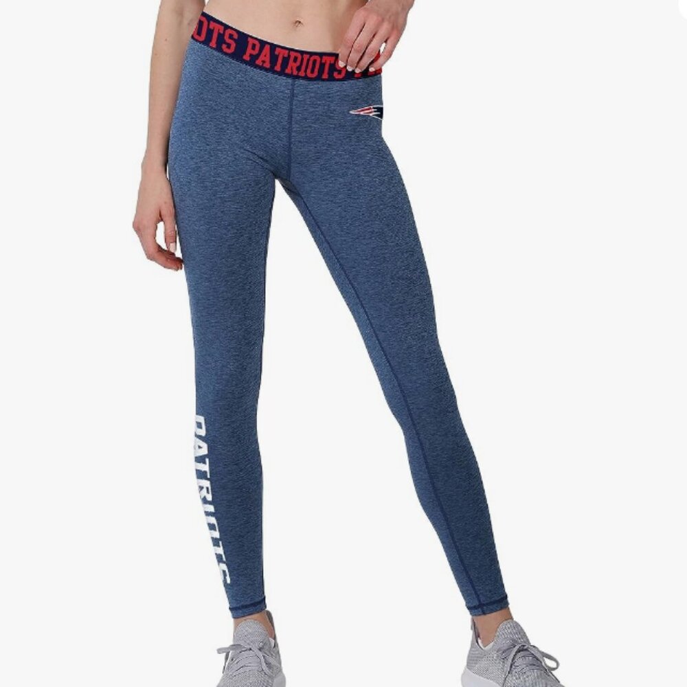 CLEARANCE! NWT NFL New England Patriots FOCO Size Large Stretch Leggings